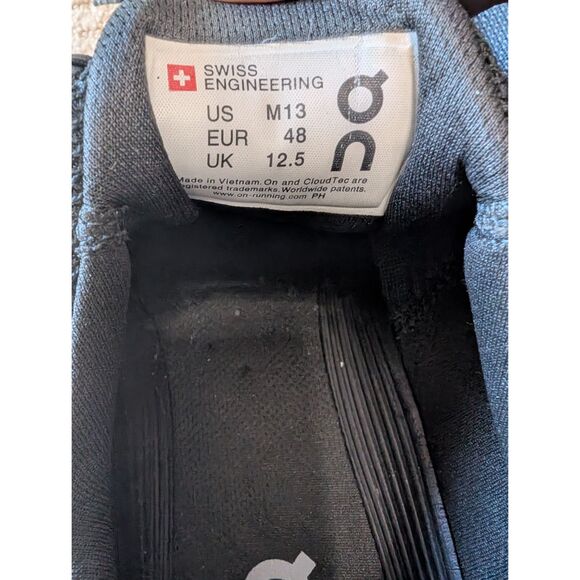 On Cloudswift 3 Running Shoes Mens Size 13 Black Sneakers - Picture 13 of 14